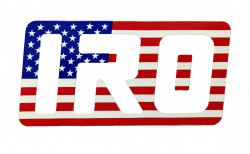 IRO 4" Patriotic Decal